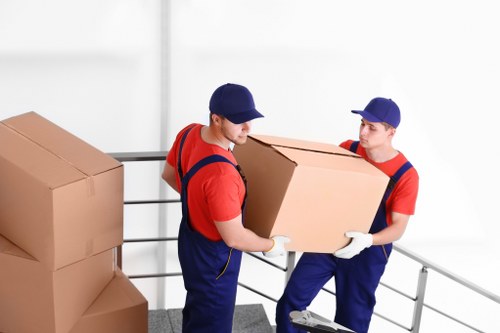 Customer booking and storage agreement documents at Waterloo Storage