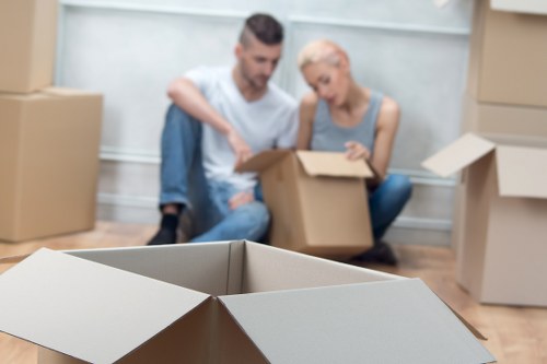 Professional Waterloo moving van for furniture and storage transport