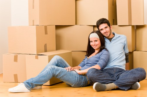 Local man and van team handling removals in Waterloo London